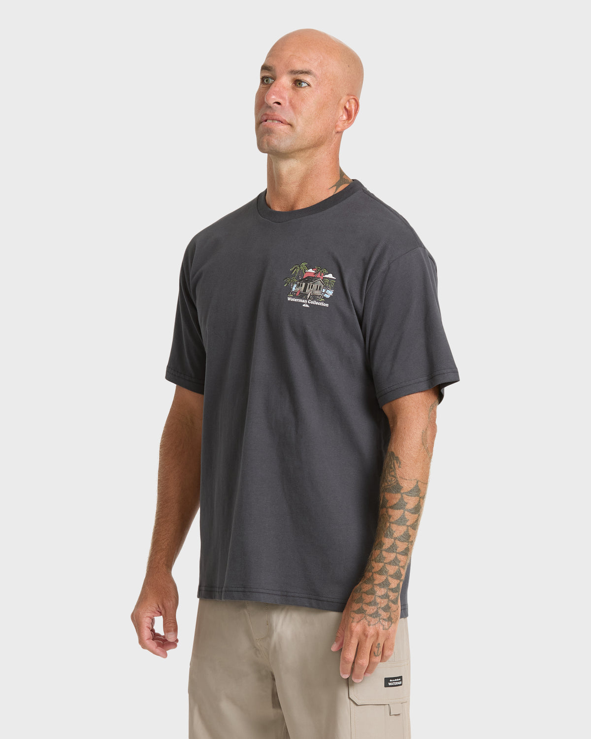 Waterman-Simple-Livin-Short-Sleeve-T-Shirt-Phantom-4
