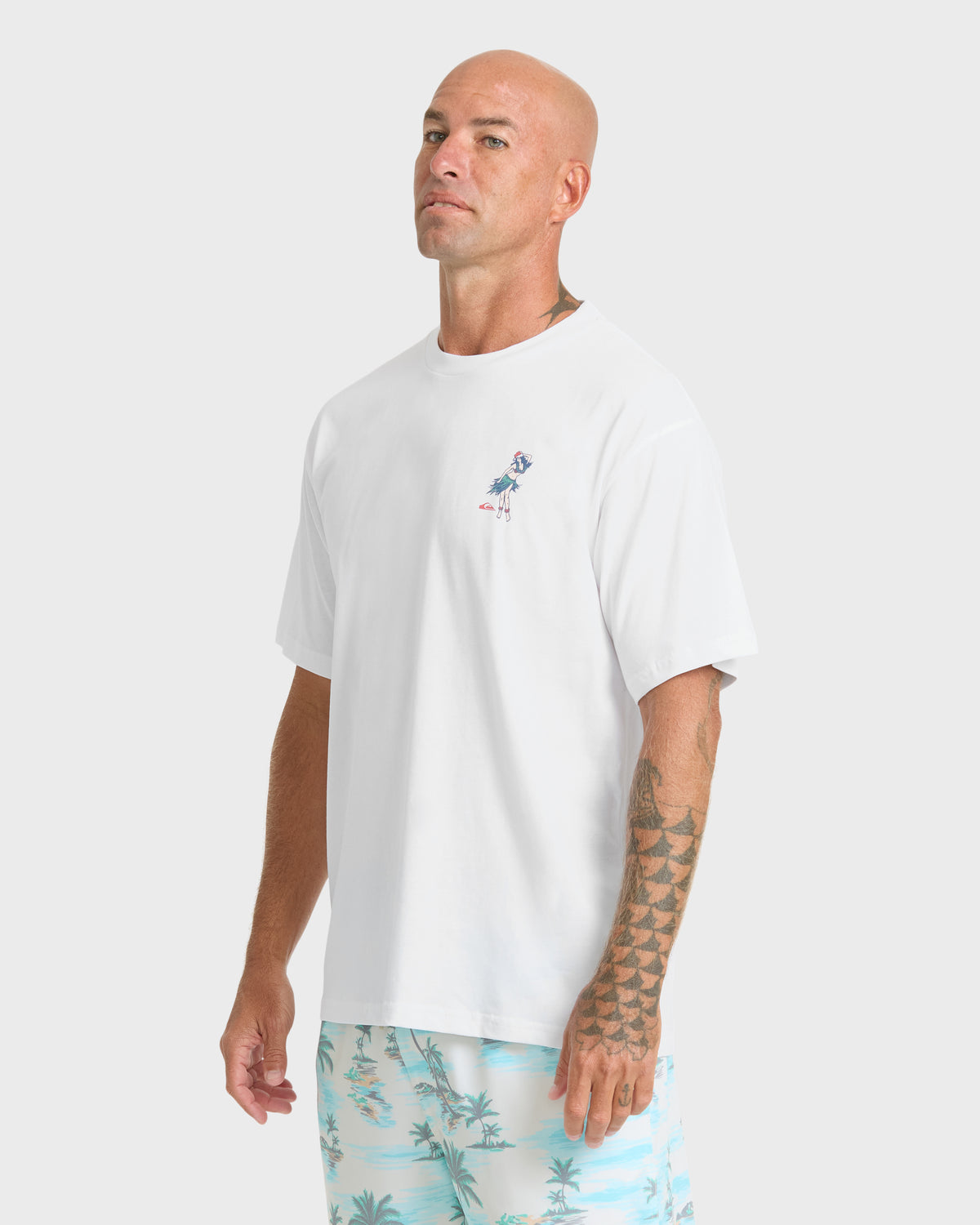 Waterman-Mele-Kalikimaka-Short-Sleeve-Cotton-T-Shirt-White-4