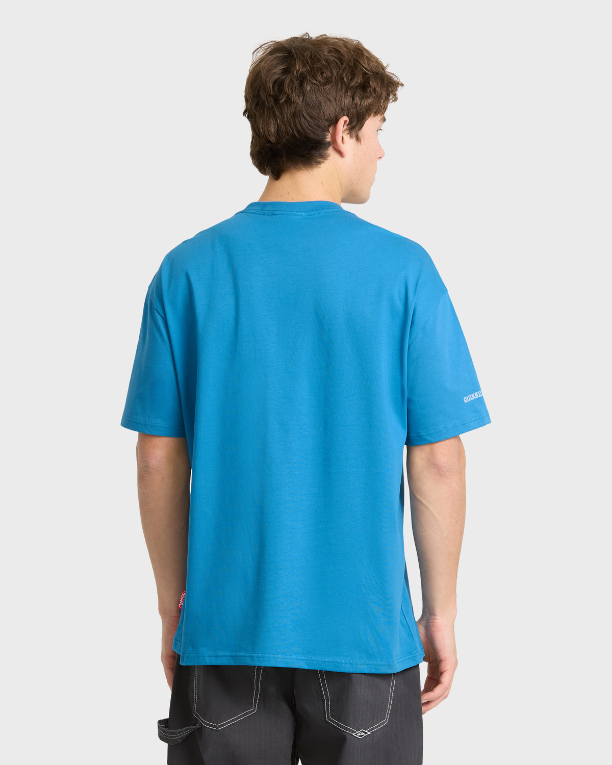 Young-Guns-Wide-Bar-Short-Sleeve-Cotton-T-Shirt-Deep-Water-2