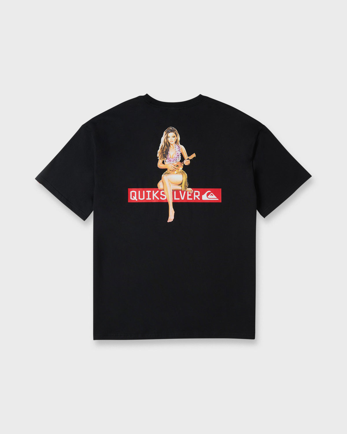 Young-Guns-Hula-Girl-Short-Sleeve-Cotton-T-Shirt-Black-7