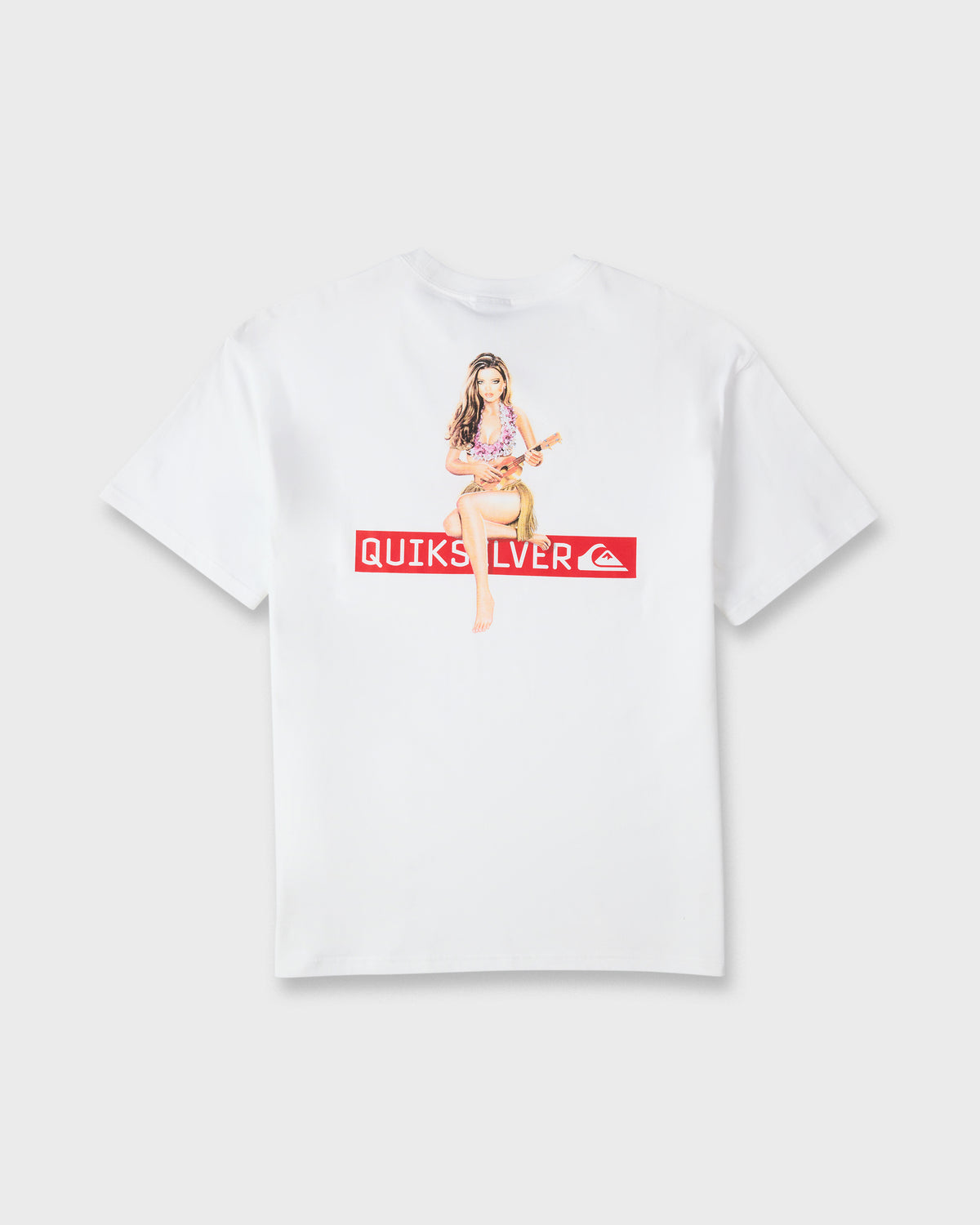 Young-Guns-Hula-Girl-Short-Sleeve-Cotton-T-Shirt-White-7