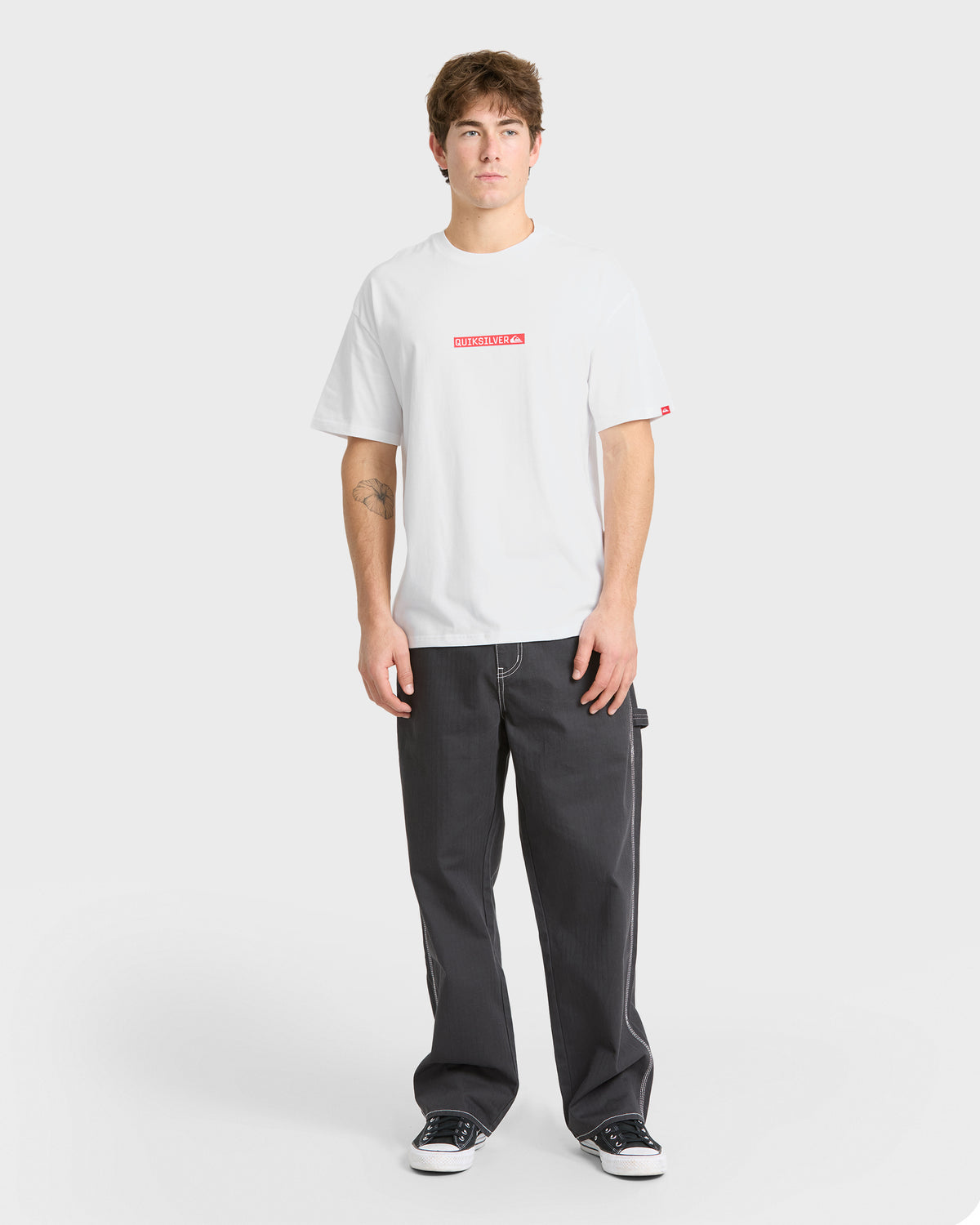 Young-Guns-Hula-Girl-Short-Sleeve-Cotton-T-Shirt-White-3