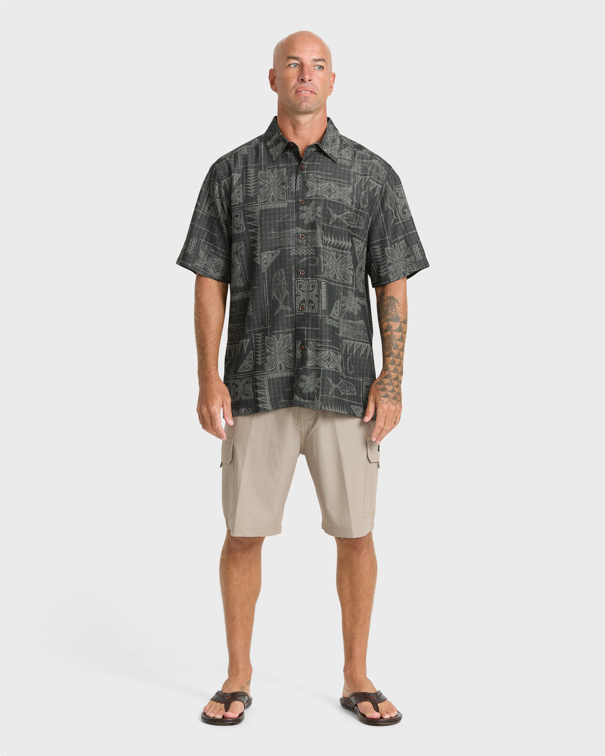 Waterman-Tapa-Tide-Short-Sleeve-Shirt-Black-3