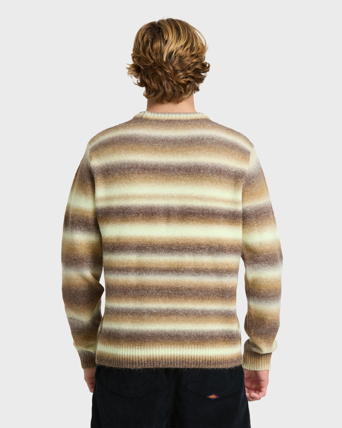 Gradient Crew Sweater - Dark Earth