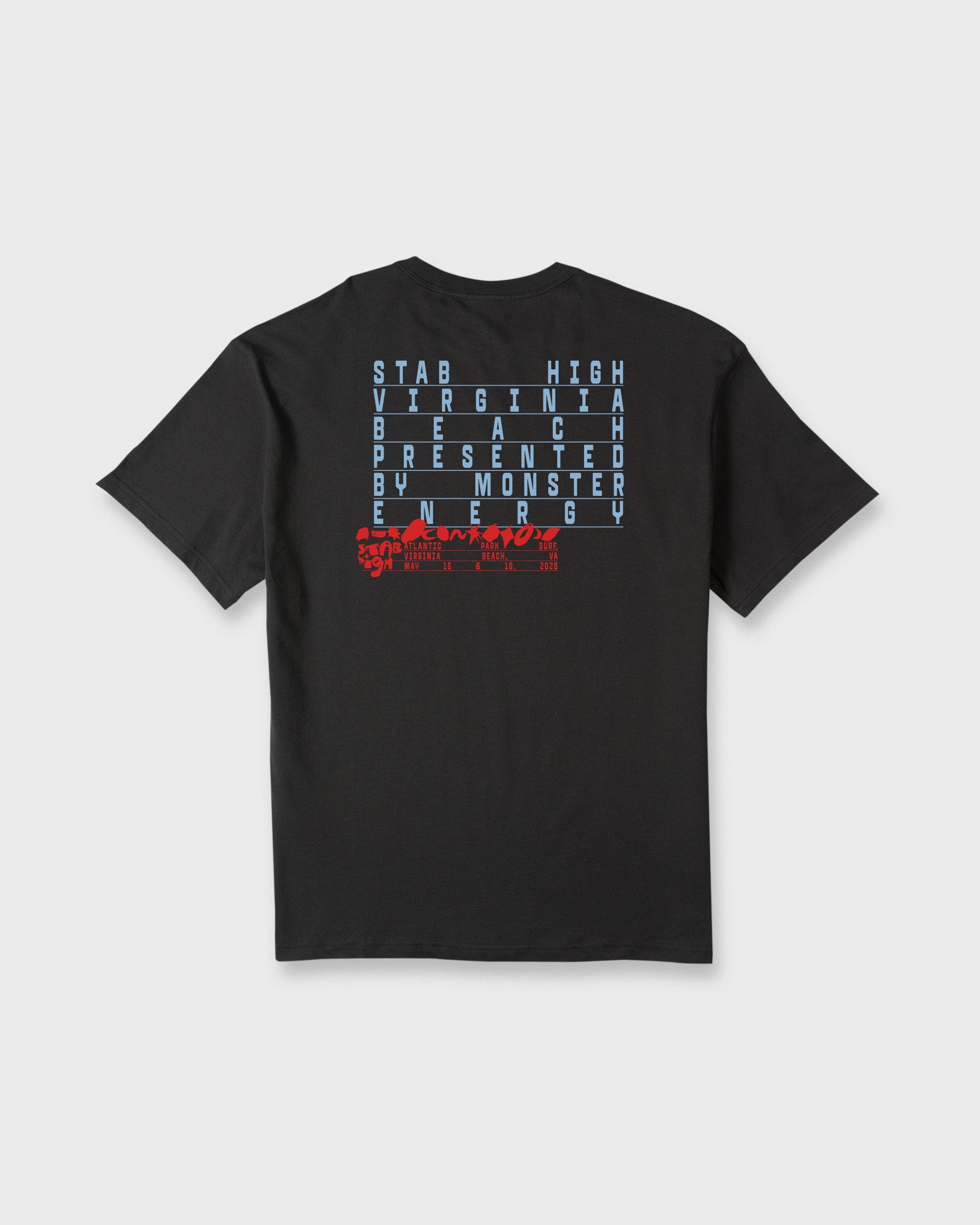 Stab High Virginia Beach Short Sleeve T-Shirt - Black | Quiksilver