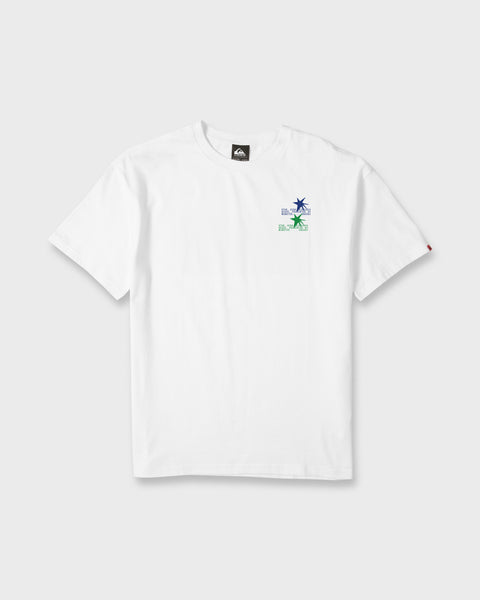 Stab High Virginia Beach Short Sleeve T-Shirt - White | Quiksilver