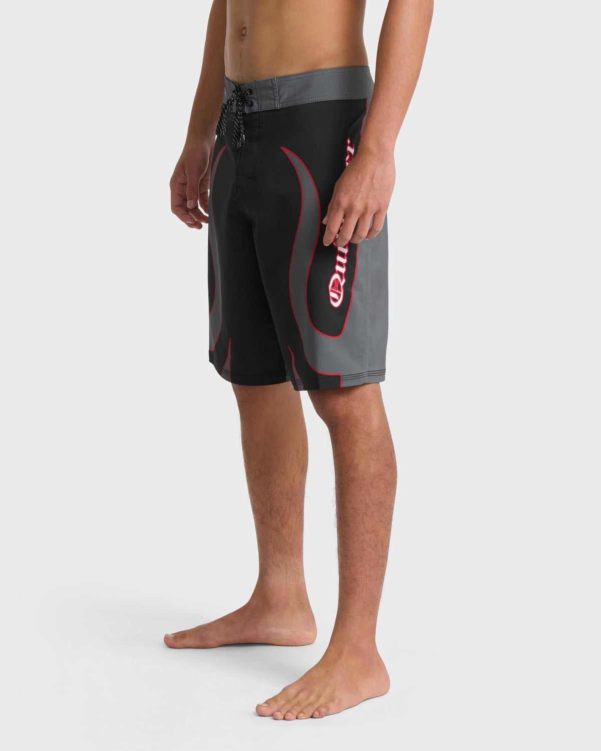 Mercury-Trident-21"-Boardshorts-Black-4