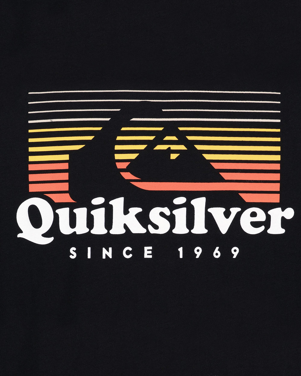 Quiksilver logo with 'Since 1969' text on a black background