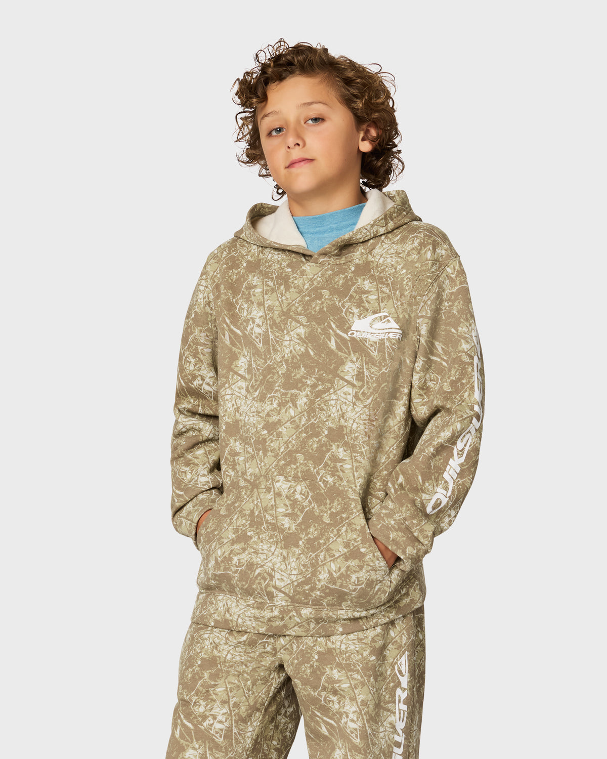 Boys Camo Hoodie