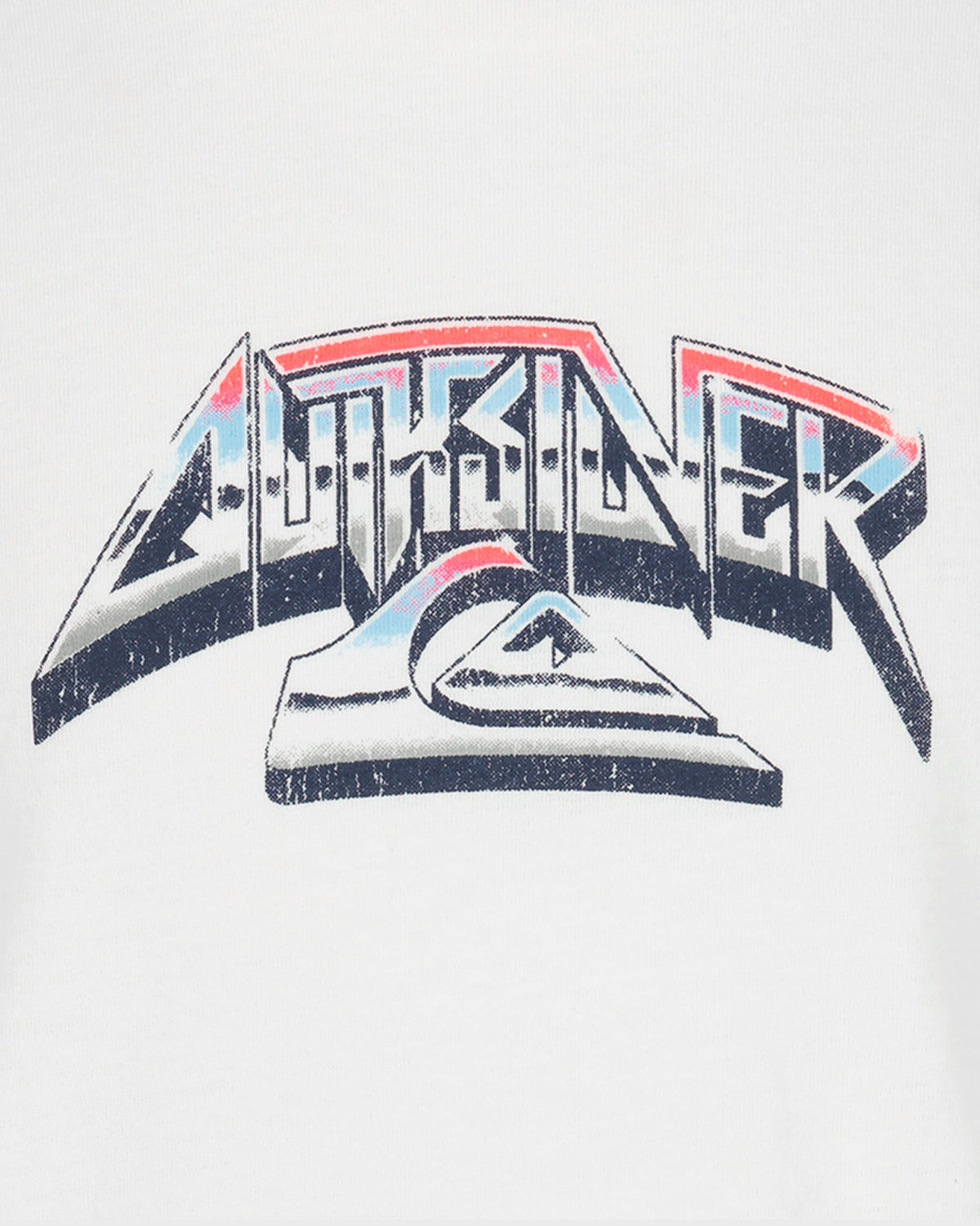 Logo with stylized text and a graphic design on a white background