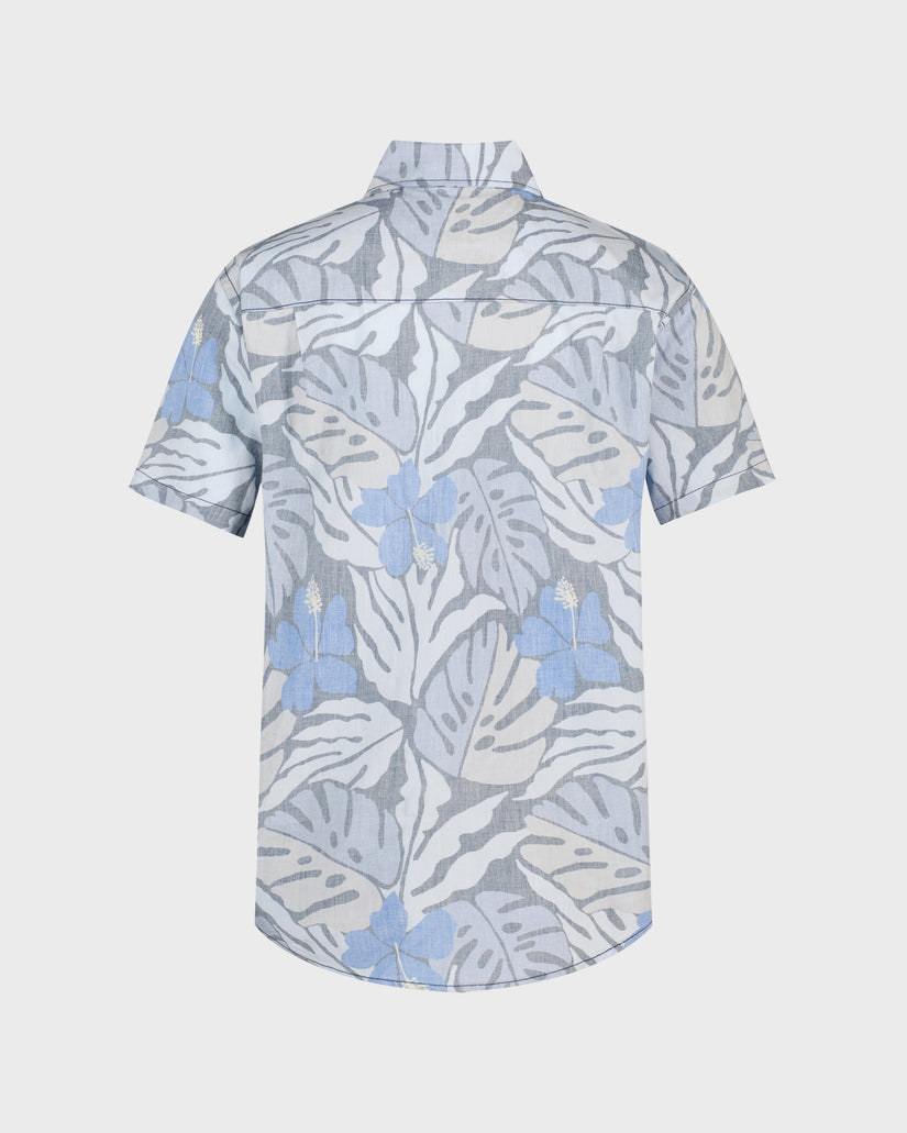 Boys Palm Breeze Classic Short Sleeve Woven Shirt