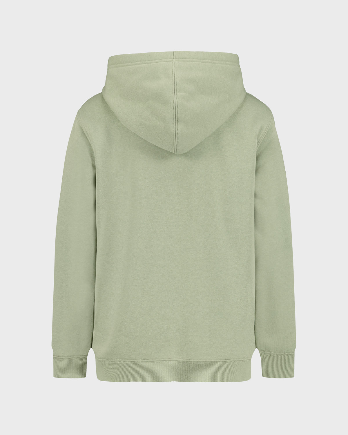 Light green hoodie on a white background