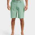 Union Heather 20" Amphibian Hybrid Shorts - Granite Green