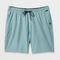 Taxer Heather Amphibian 18" Hybrid Shorts - Jade Grey