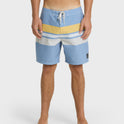 Original Straight Leg 18" Boardshorts - Ashley Blue