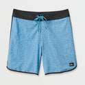 Surfsilk Scallop 19" Boardshorts - Aqua Blue