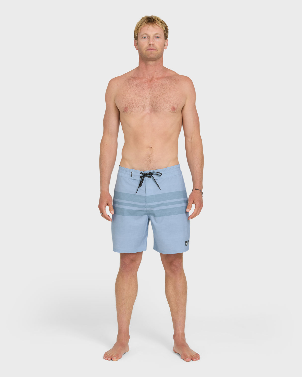 Surfsilk Street Trunk Stripe 18" Boardshorts - Skyway