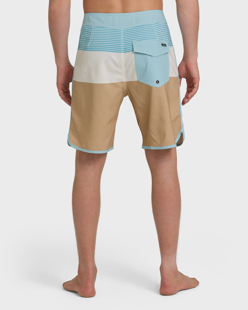 Surfsilk Tijuana 19" Boardshorts - Bone White