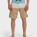Surfsilk Tijuana 19" Boardshorts - Bone White