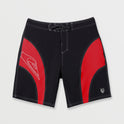 Mercury Slash Panel 20" Boardshorts - Black