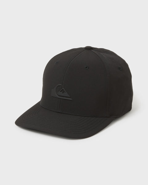 Amped Up Flexifit Hat - Black | Quiksilver