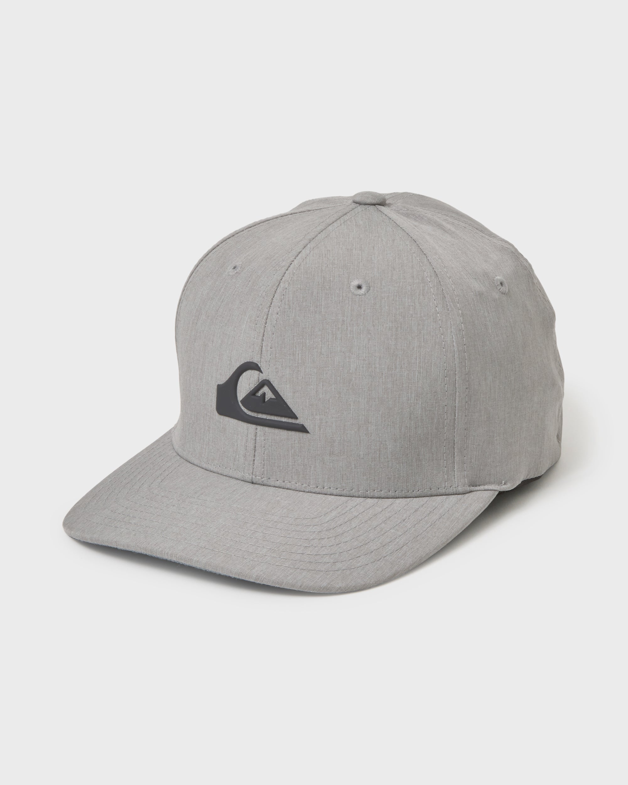 Amped Up Flexifit Hat - Light Gray Heather | Quiksilver