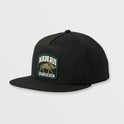 Hawaii Boar Snapback Hat - Black