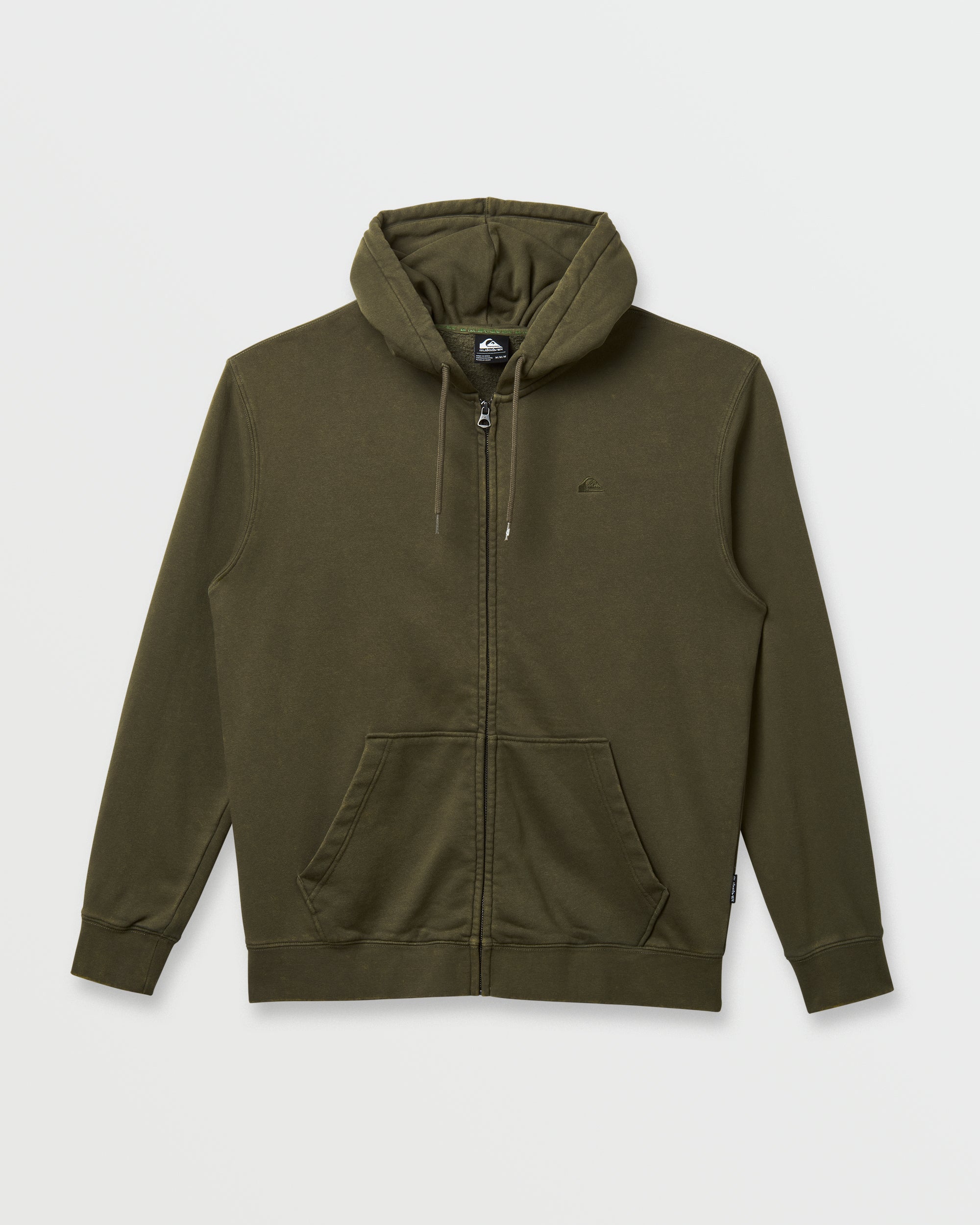 QUICKSILVER DRY LIGHT 18K M バーガンディ Saltwater Full Zip Hoodie - Grape Leaf | Quiksilver