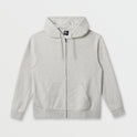 Saltwater Full Zip Hoodie - White Heather