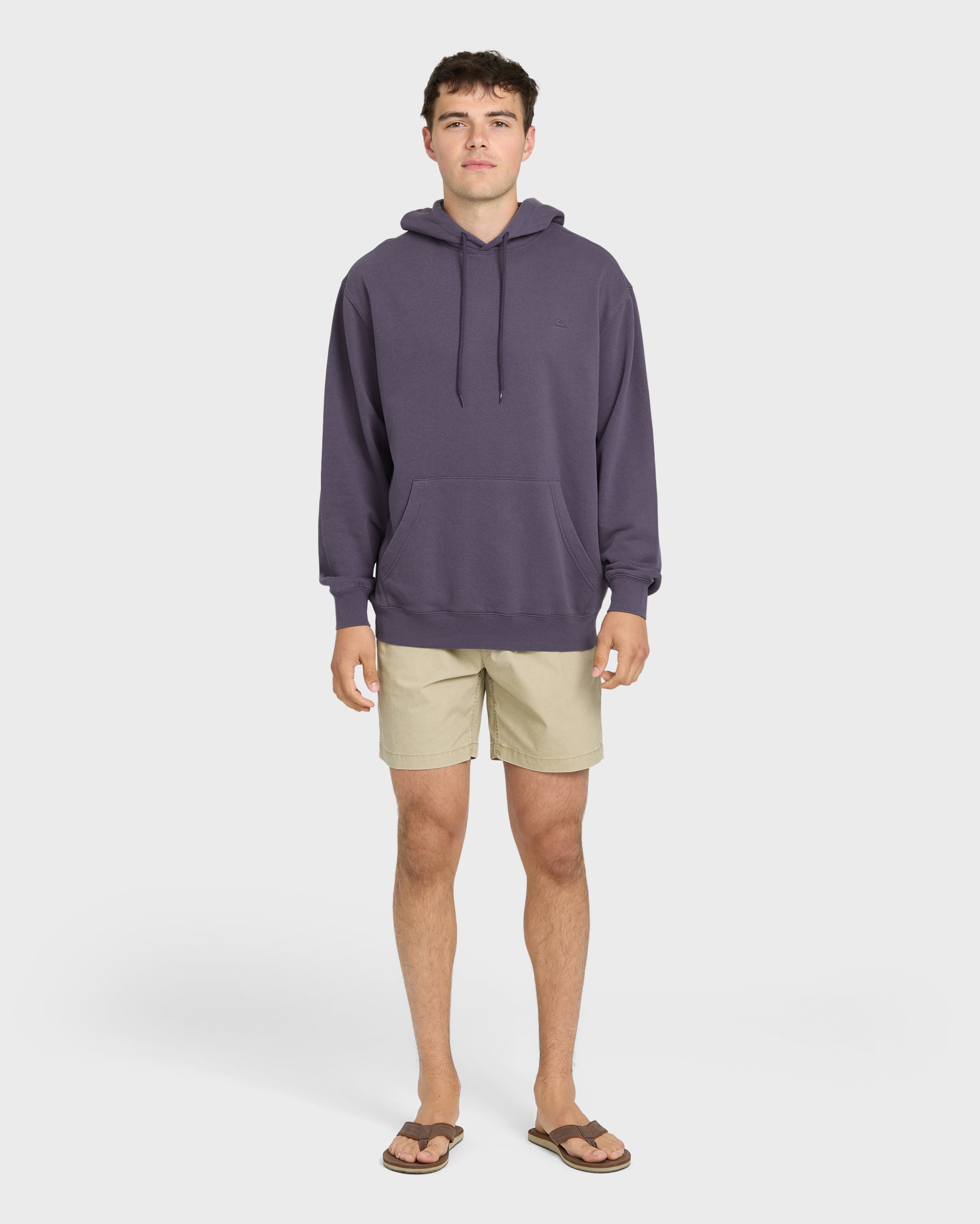 Saltwater Hoodie - Graystone | Quiksilver