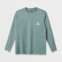 DNA Logo Surf  Long Sleeve Surf Tee - Jade Heather