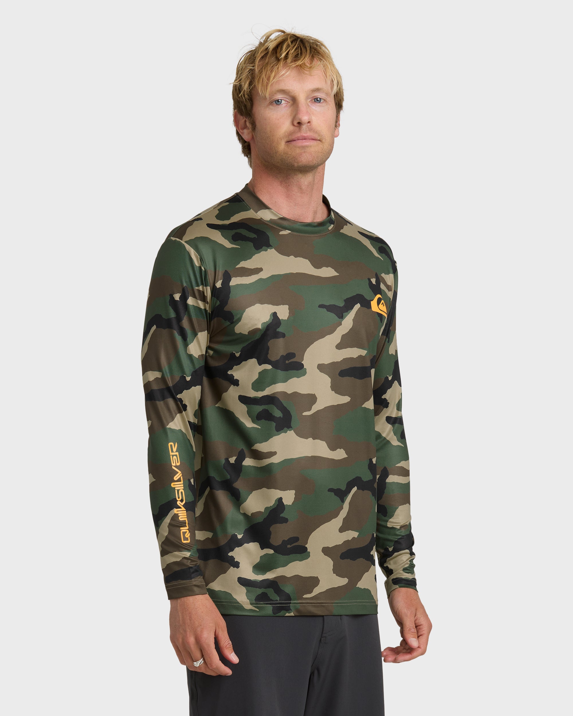 Everyday Long Sleeve Surf Tee - Camo | Quiksilver