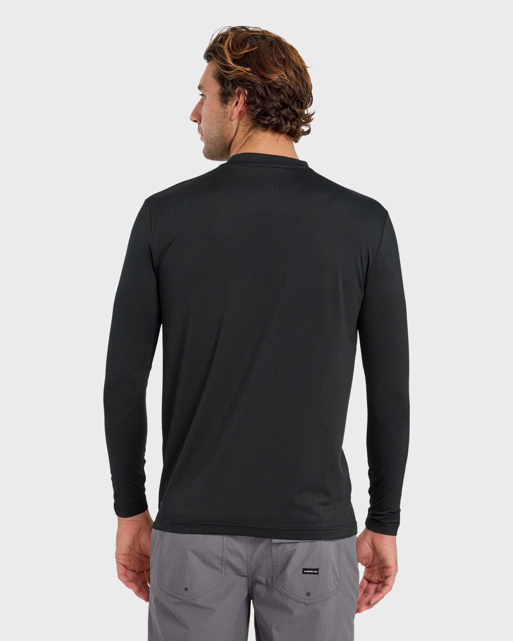 Everyday Long Sleeve Surf Tee - Black | Quiksilver