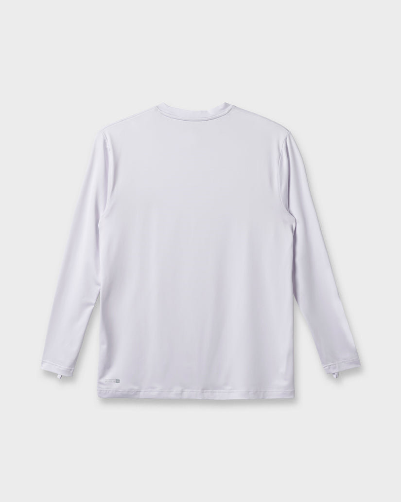 Everyday Long Sleeve Surf Tee - Bright White