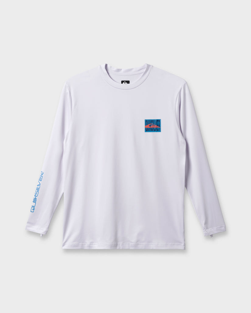 Everyday Long Sleeve Surf Tee - Bright White