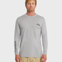 Everyday Long Sleeve Surf Tee - Light Grey Hth