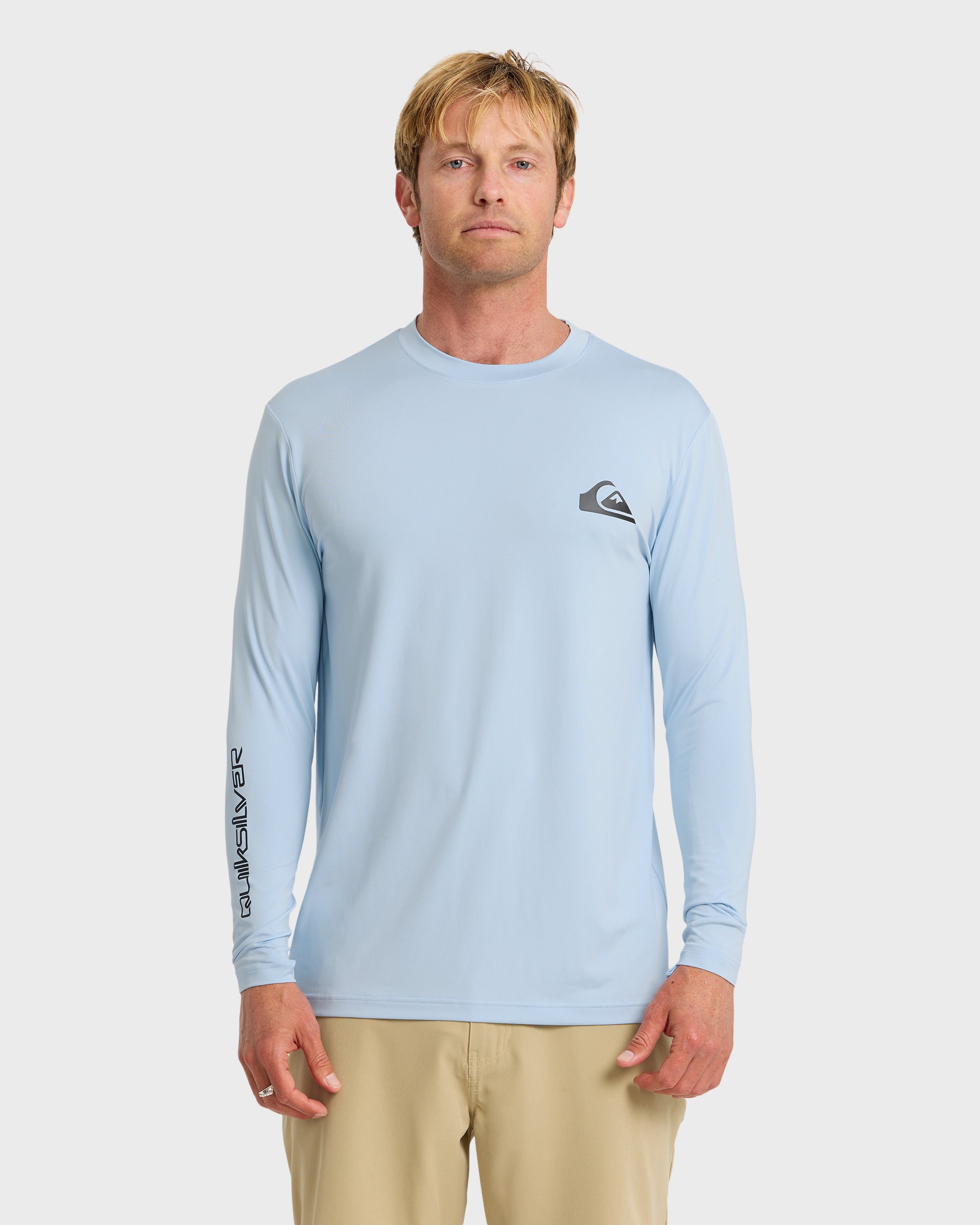 Everyday Long Sleeve Surf Tee - Skyway | Quiksilver