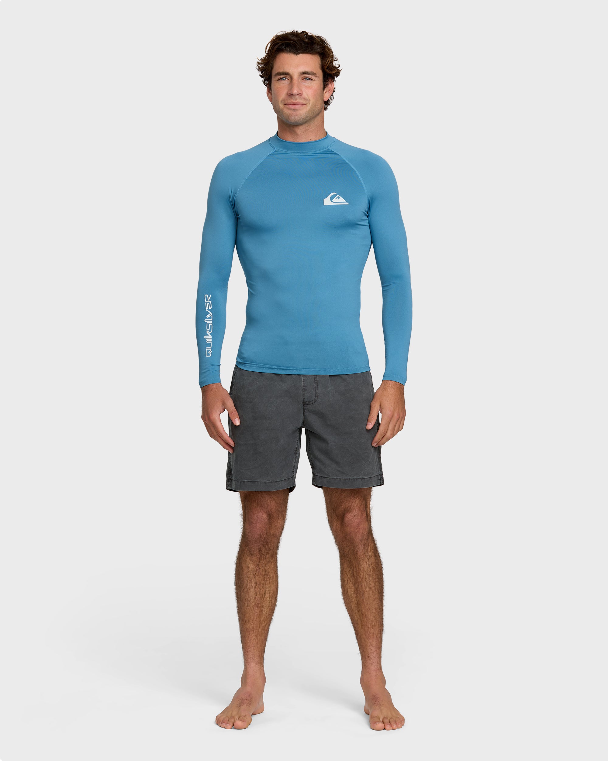 Everyday UPF 50 Long Sleeve Rashguard - Niagara | Quiksilver