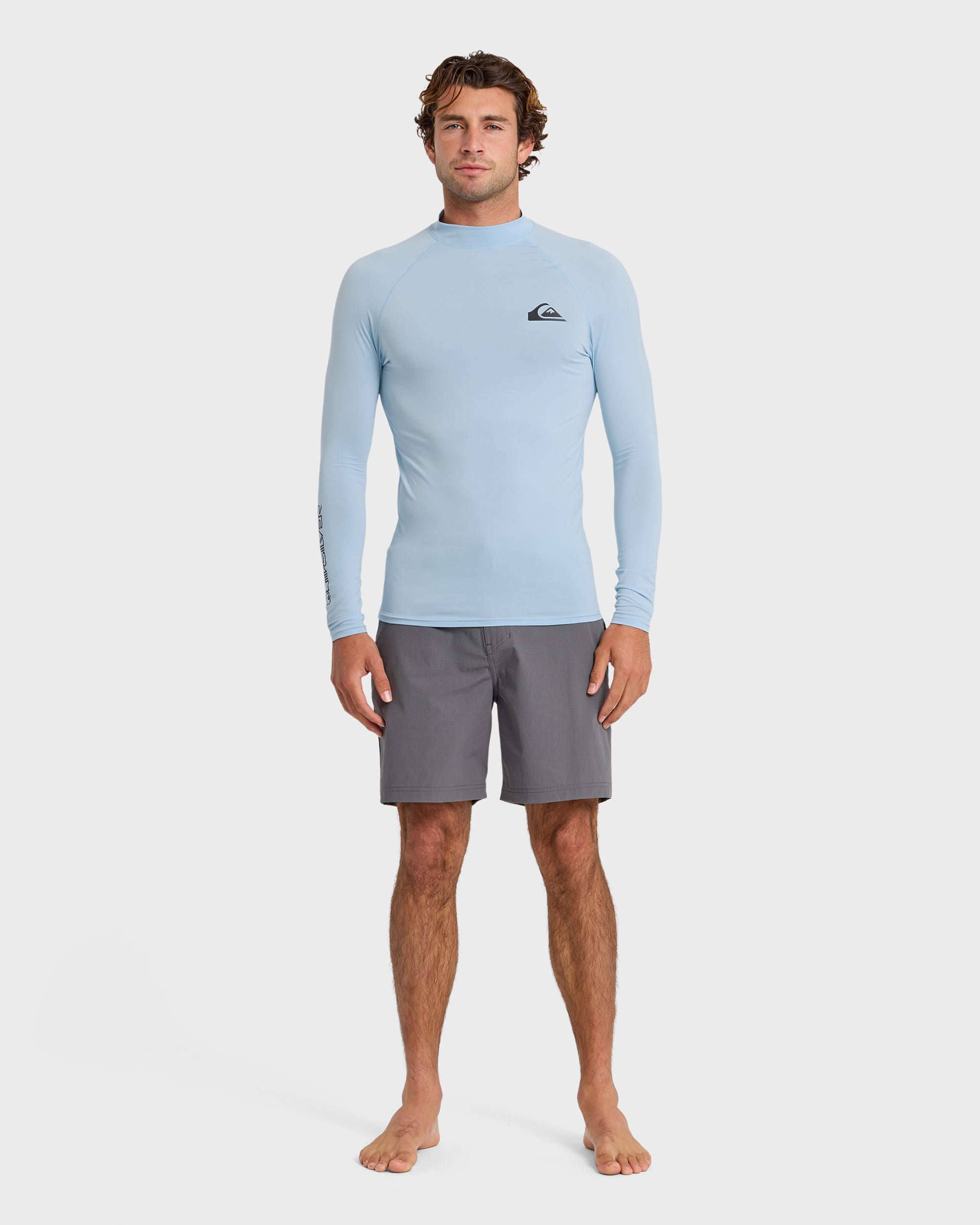 Everyday UPF 50 Long Sleeve Rashguard - Skyway | Quiksilver