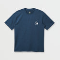 DNA Logo Surf Short Sleeve Surf Tee - Navy Heather