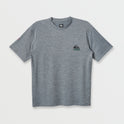 Hawaii Short Sleeve Surf Tee - Smokedgray