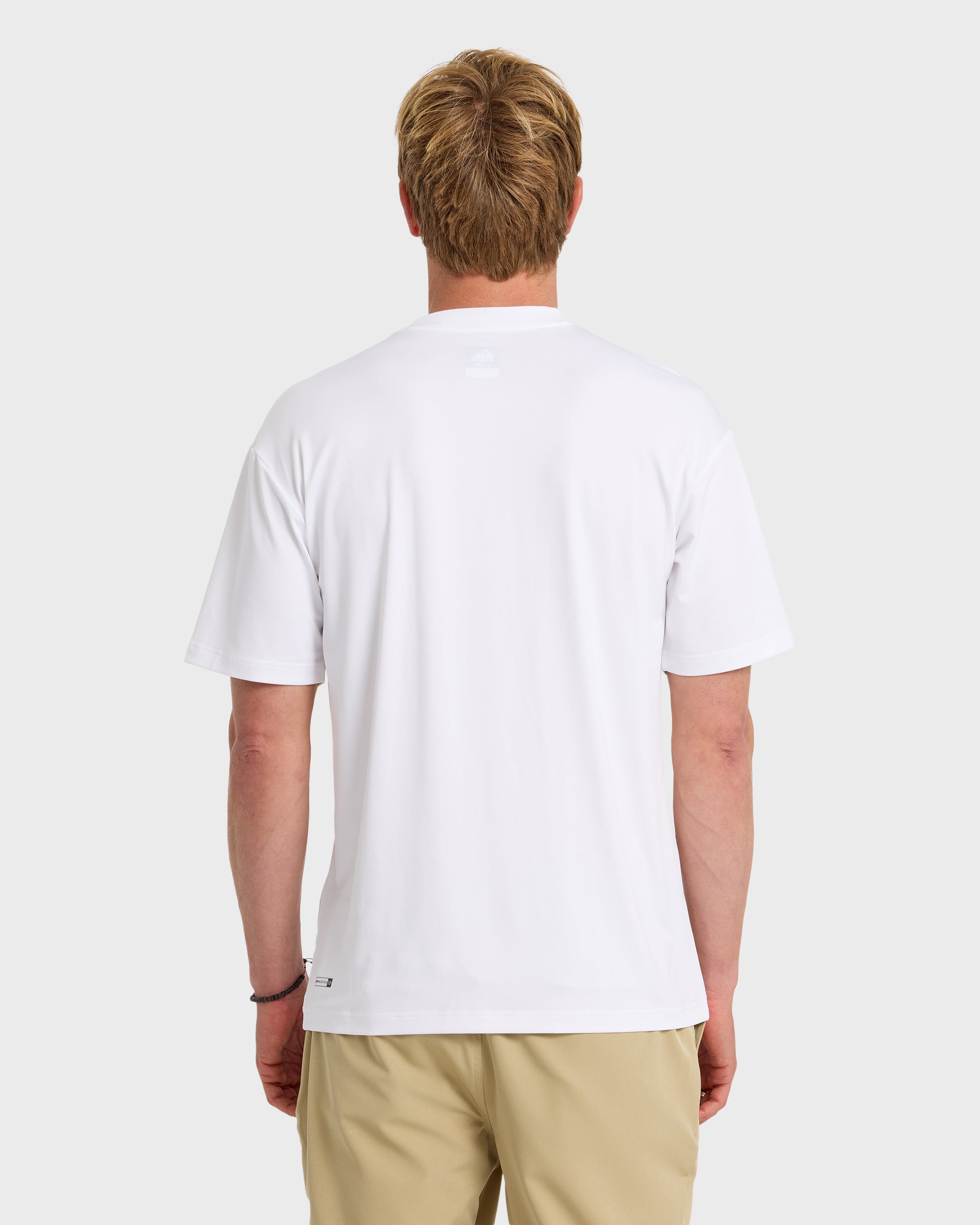 Everyday UPF 50 Short Sleeve Surf Tee - White | Quiksilver