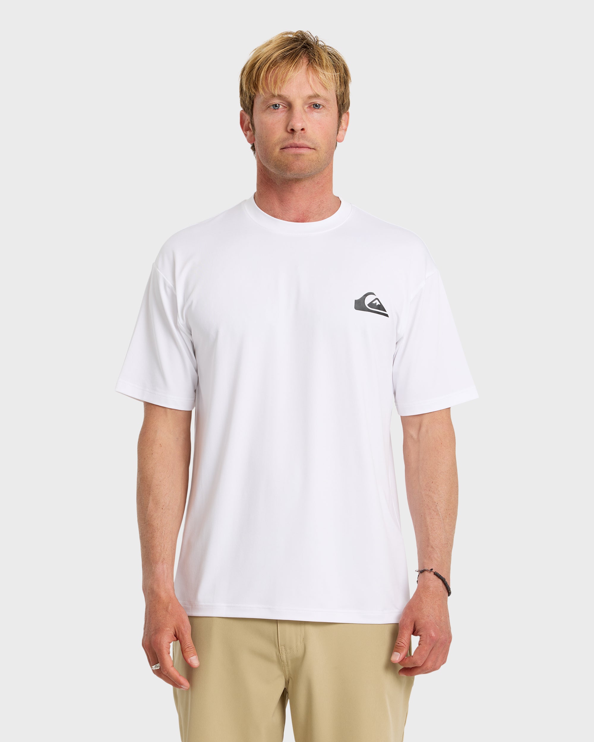 Everyday Short Sleeve Surf Tee - White | Quiksilver
