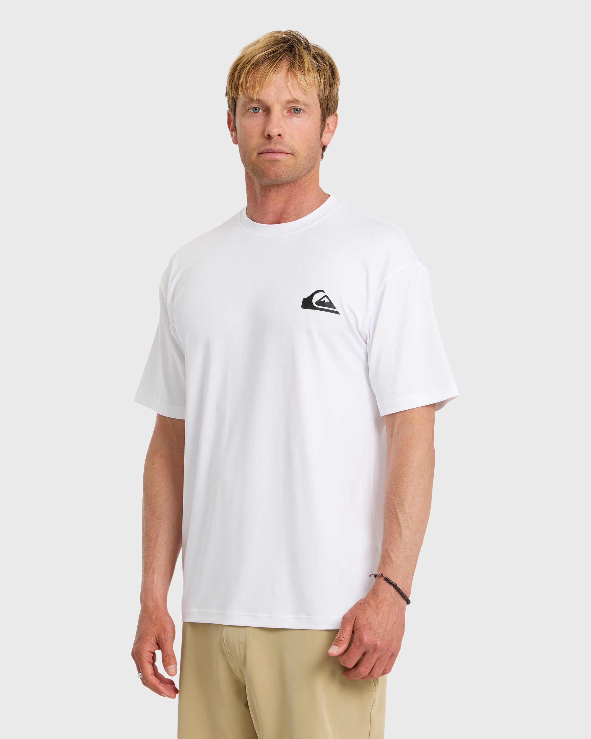 Everyday Short Sleeve Surf Tee - White | Quiksilver