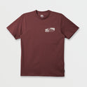 Torn T-Shirt - Brick Red