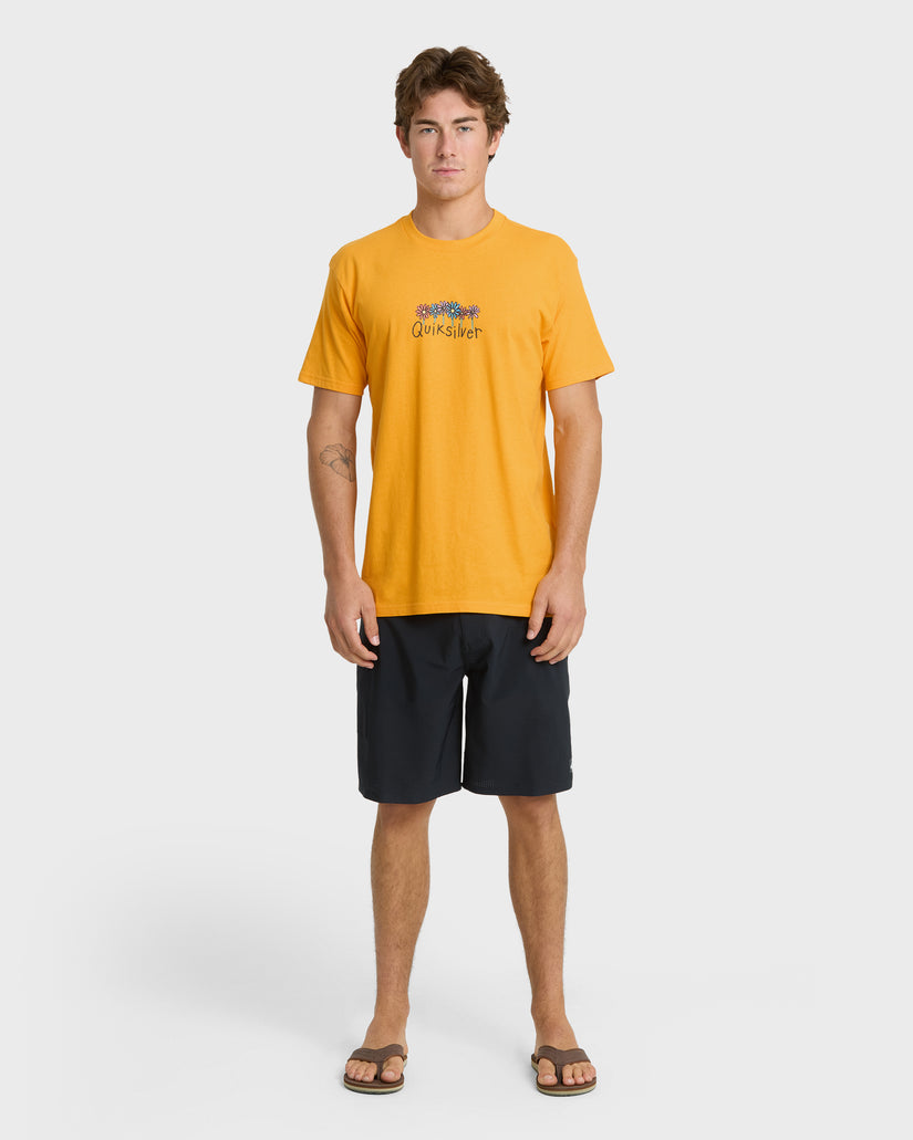 Pushin-Daisies-T-Shirt-Summer-Gold-3