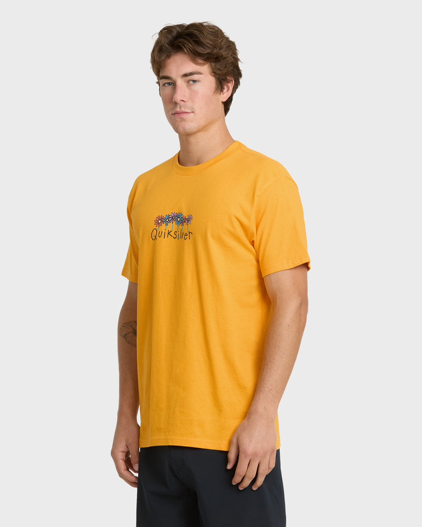 Pushin-Daisies-T-Shirt-Summer-Gold-4