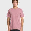 Saltwater Pocket Tee - Dusty Rose
