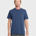 Saltwater Pocket Tee - Navy