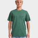 Saltwater Pocket Tee - Trekking Green